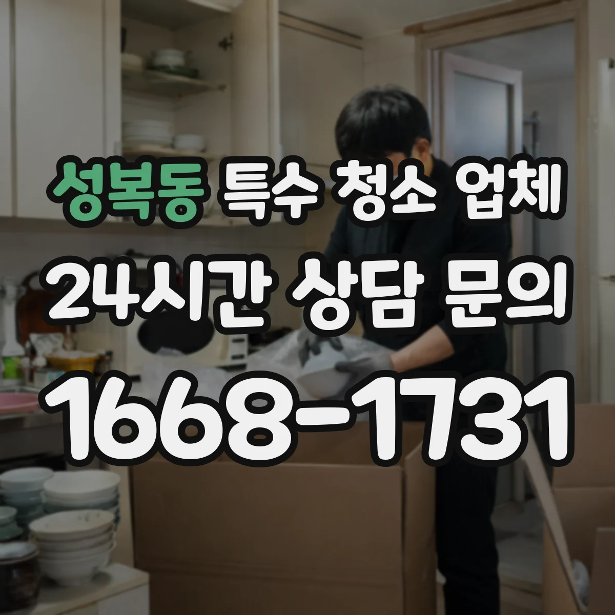 성복동 특수 청소 업체