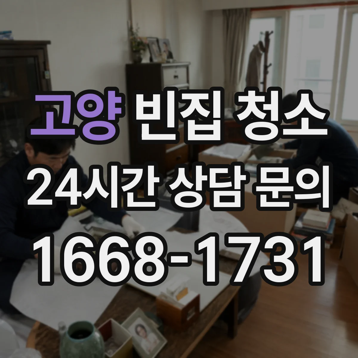 고양 빈집 청소 곰팡이 얼룩 제거 시 마감재 보호 요령
