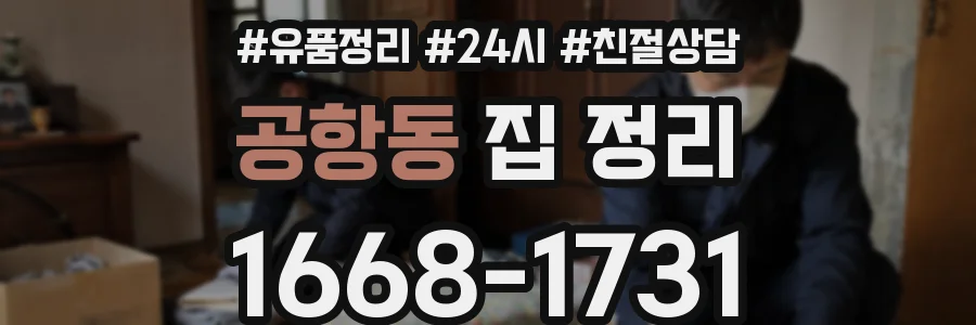 공항동 집 정리