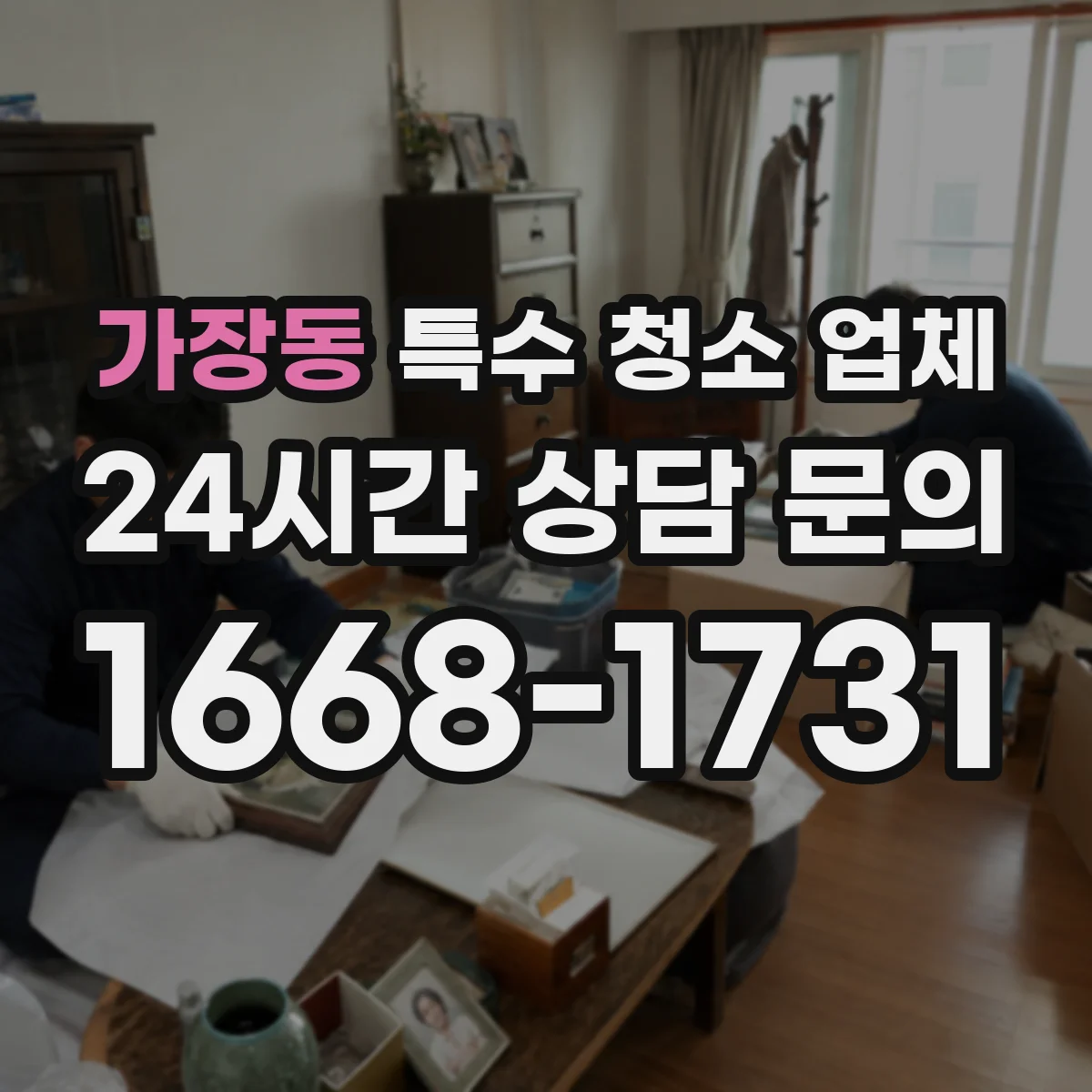 가장동 특수 청소 업체