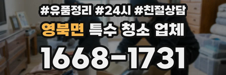 영북면 특수 청소 업체