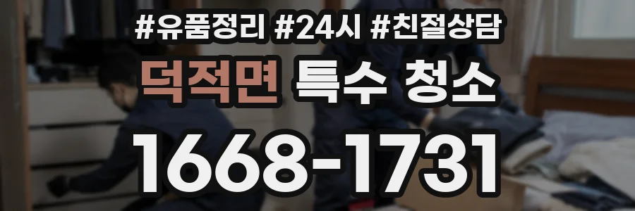 덕적면 특수 청소