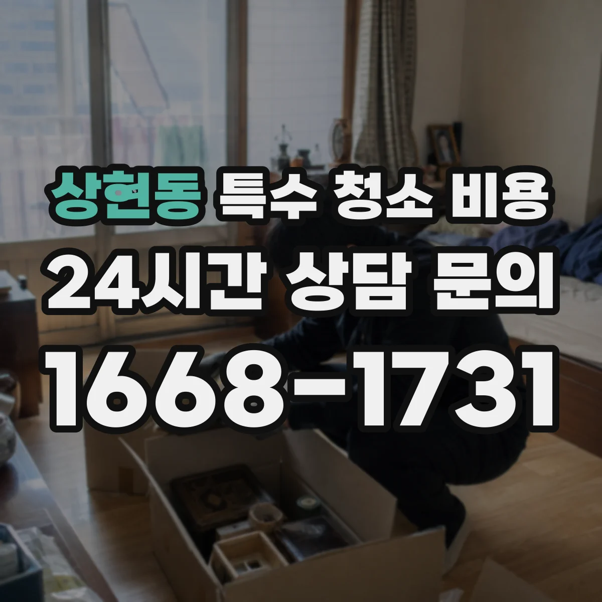 상현동 특수 청소 비용