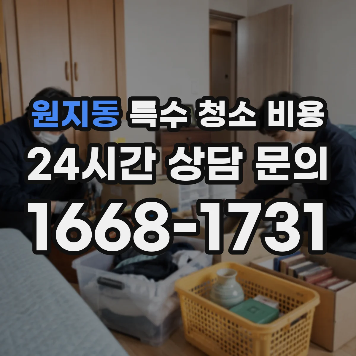 원지동 특수 청소 비용