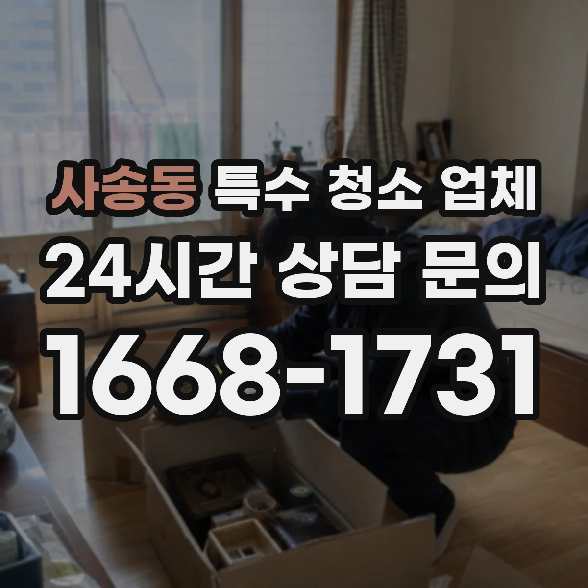 사송동 특수 청소 업체