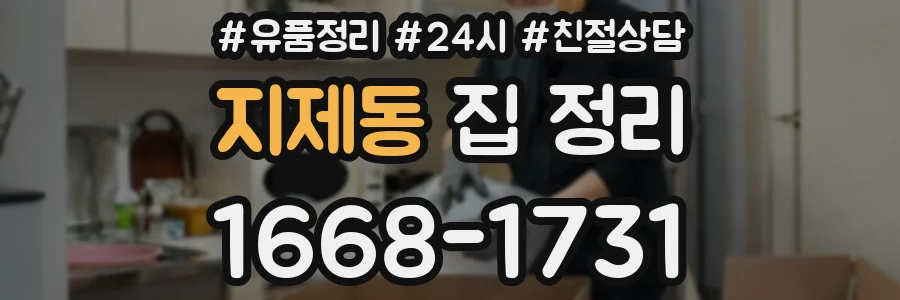 지제동 집 정리