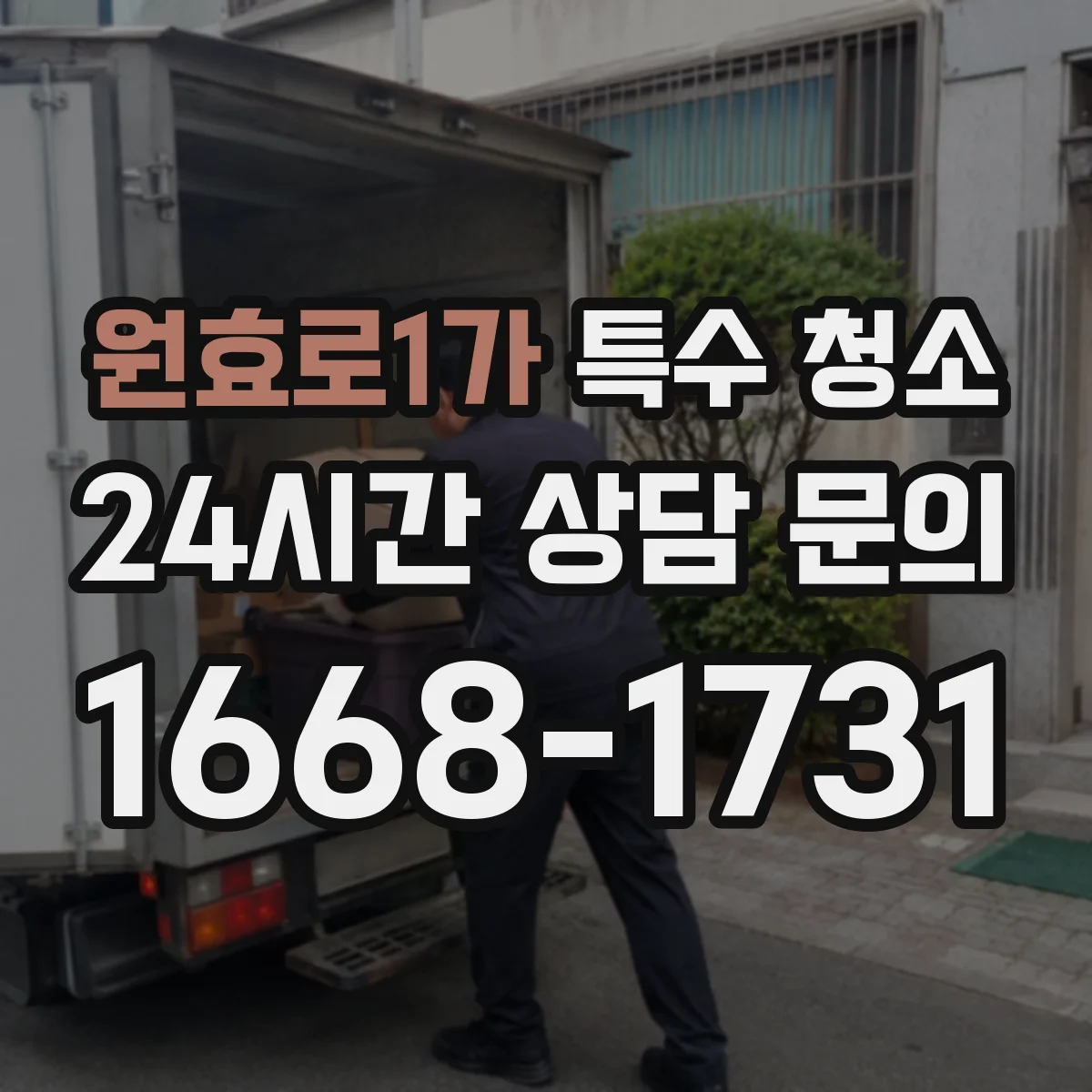 원효로1가 특수 청소