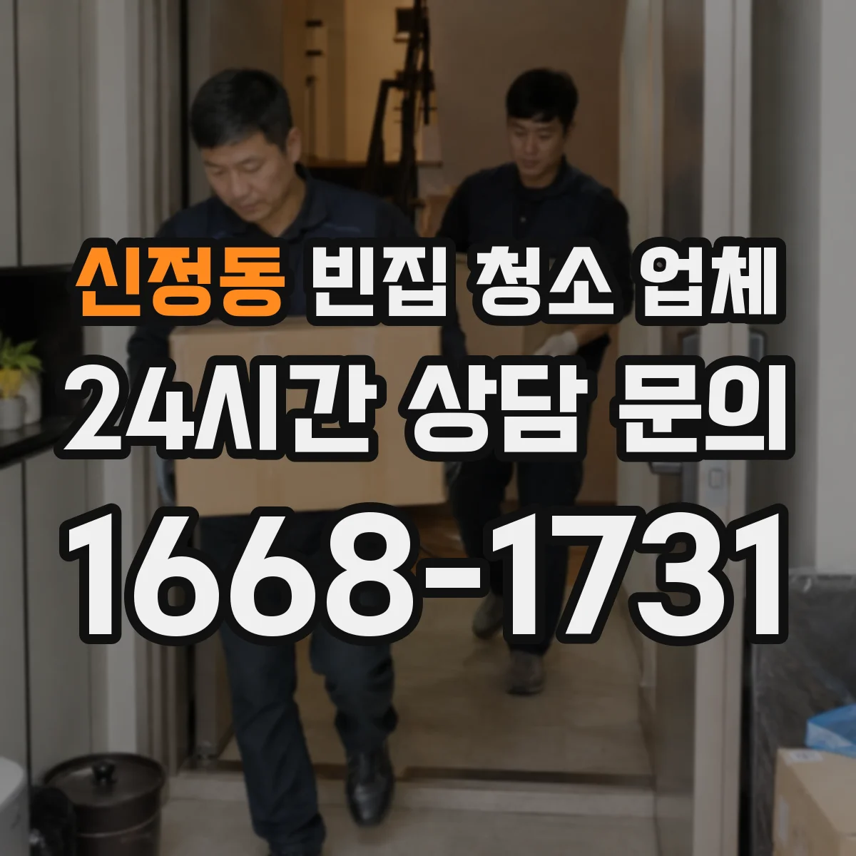 신정동 빈집 청소 업체