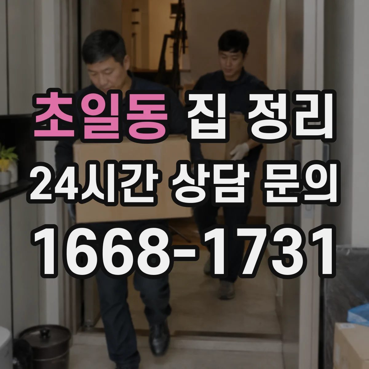 초일동 집 정리