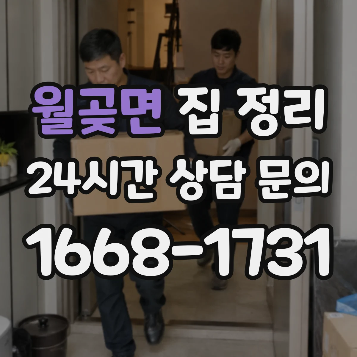 월곶면 집 정리