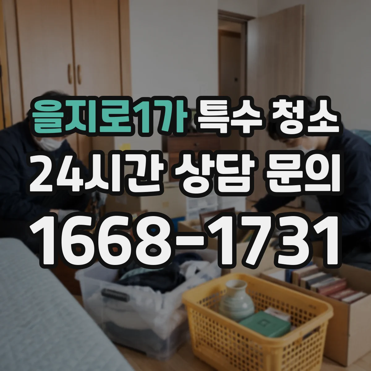을지로1가 특수 청소