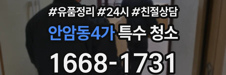 안암동4가 특수 청소