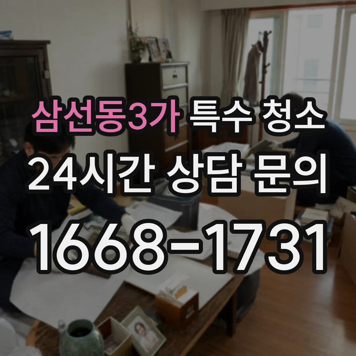 삼선동3가 특수 청소