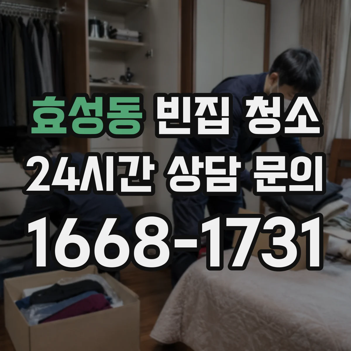 효성동 빈집 청소