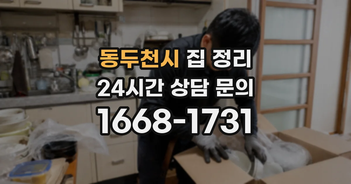 동두천시 집 정리