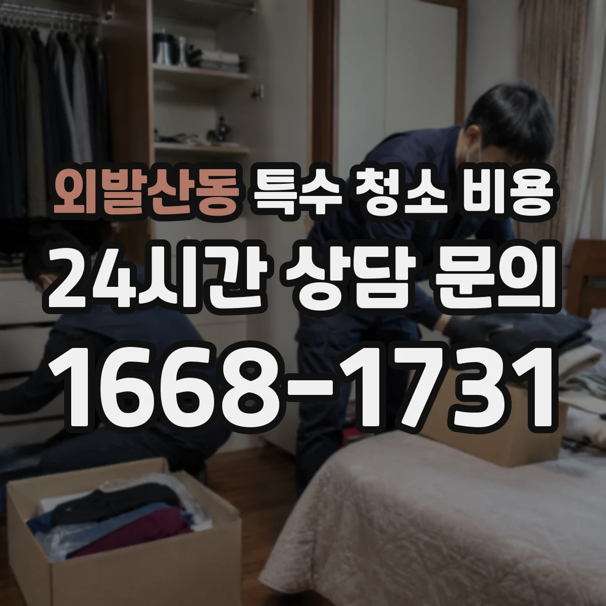 외발산동 특수 청소 비용