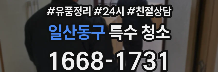 일산동구 특수 청소