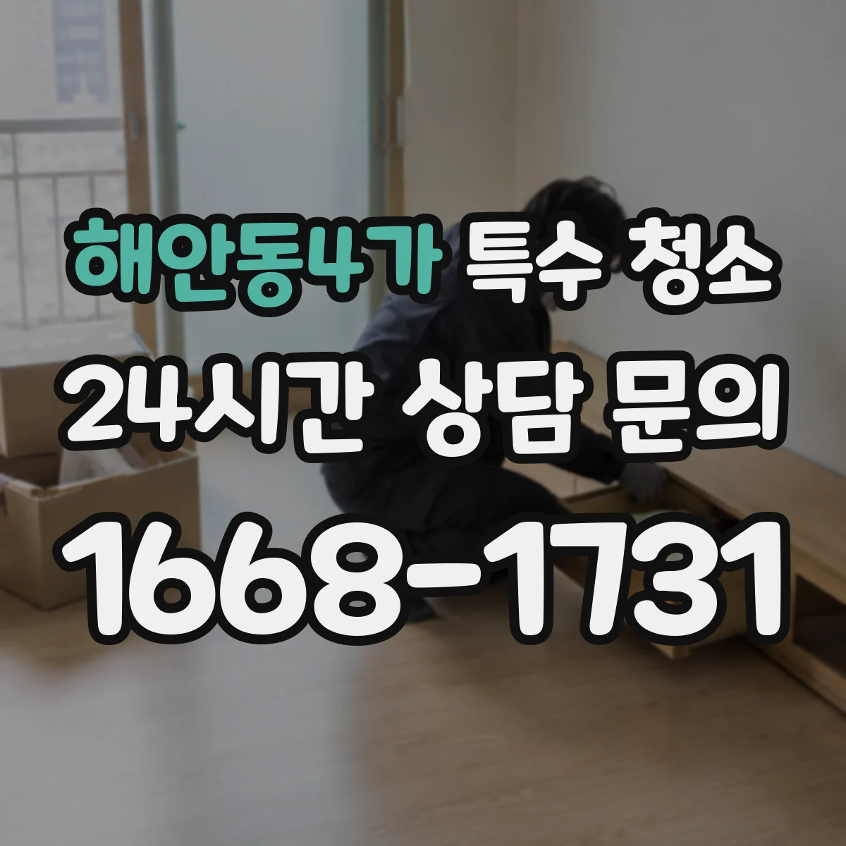 해안동4가 특수 청소