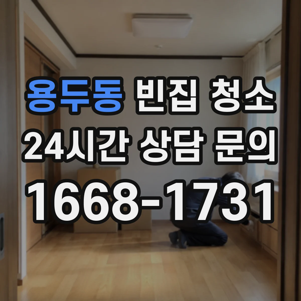 용두동 빈집 청소