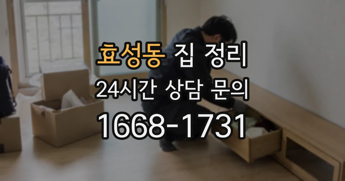 효성동 집 정리
