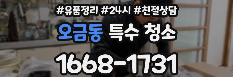 오금동 특수 청소