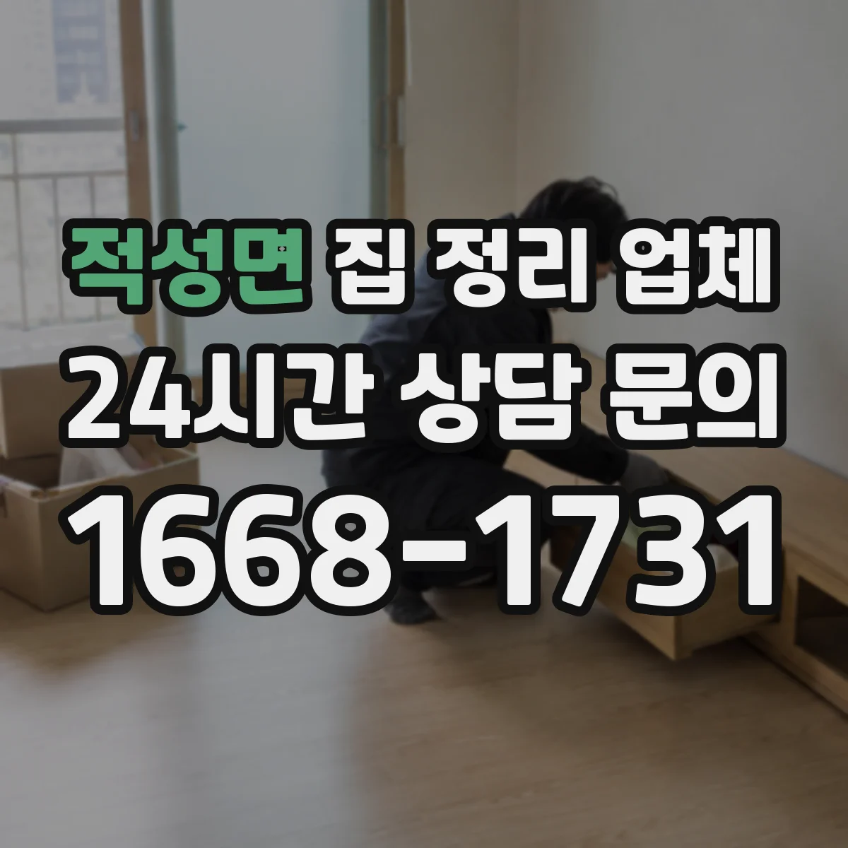 적성면 집 정리 업체