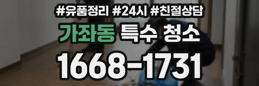 가좌동 특수 청소