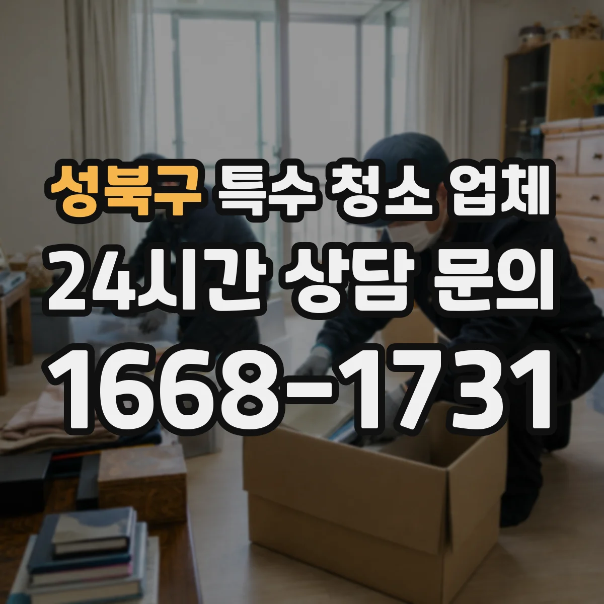 성북구 특수 청소 업체