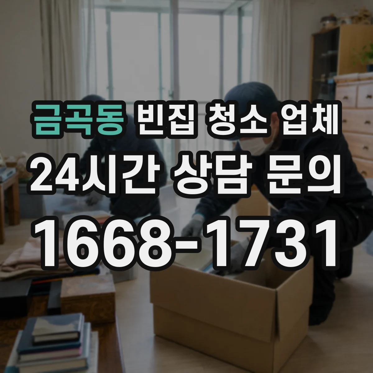 금곡동 빈집 청소 업체