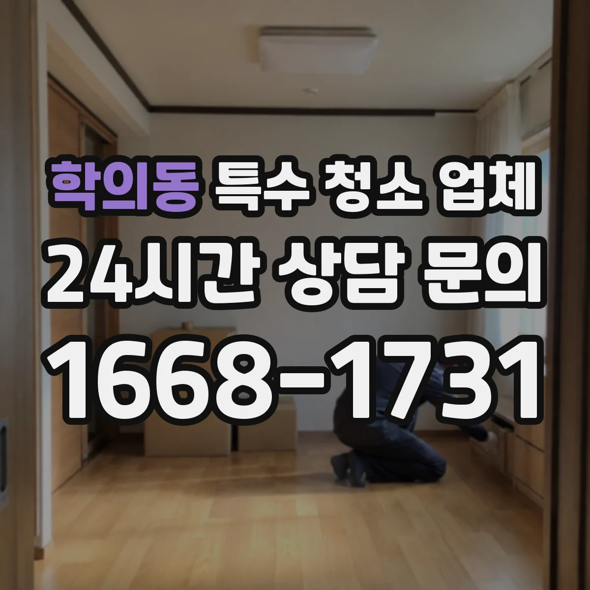 학의동 특수 청소 업체