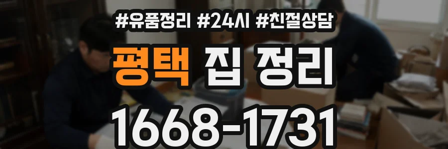 평택 집 정리