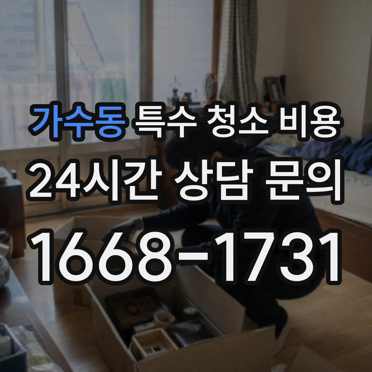 가수동 특수 청소 비용