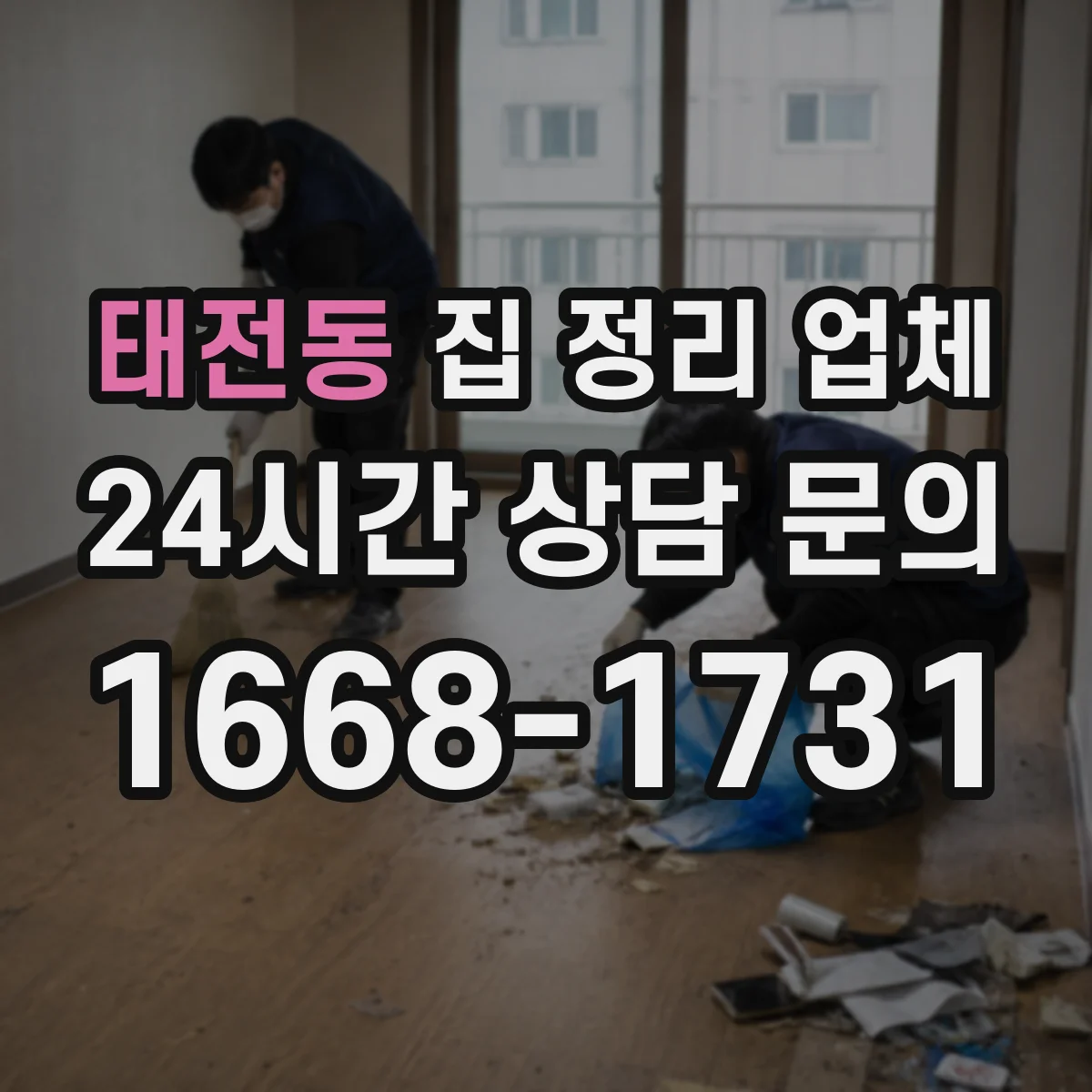 태전동 집 정리 업체