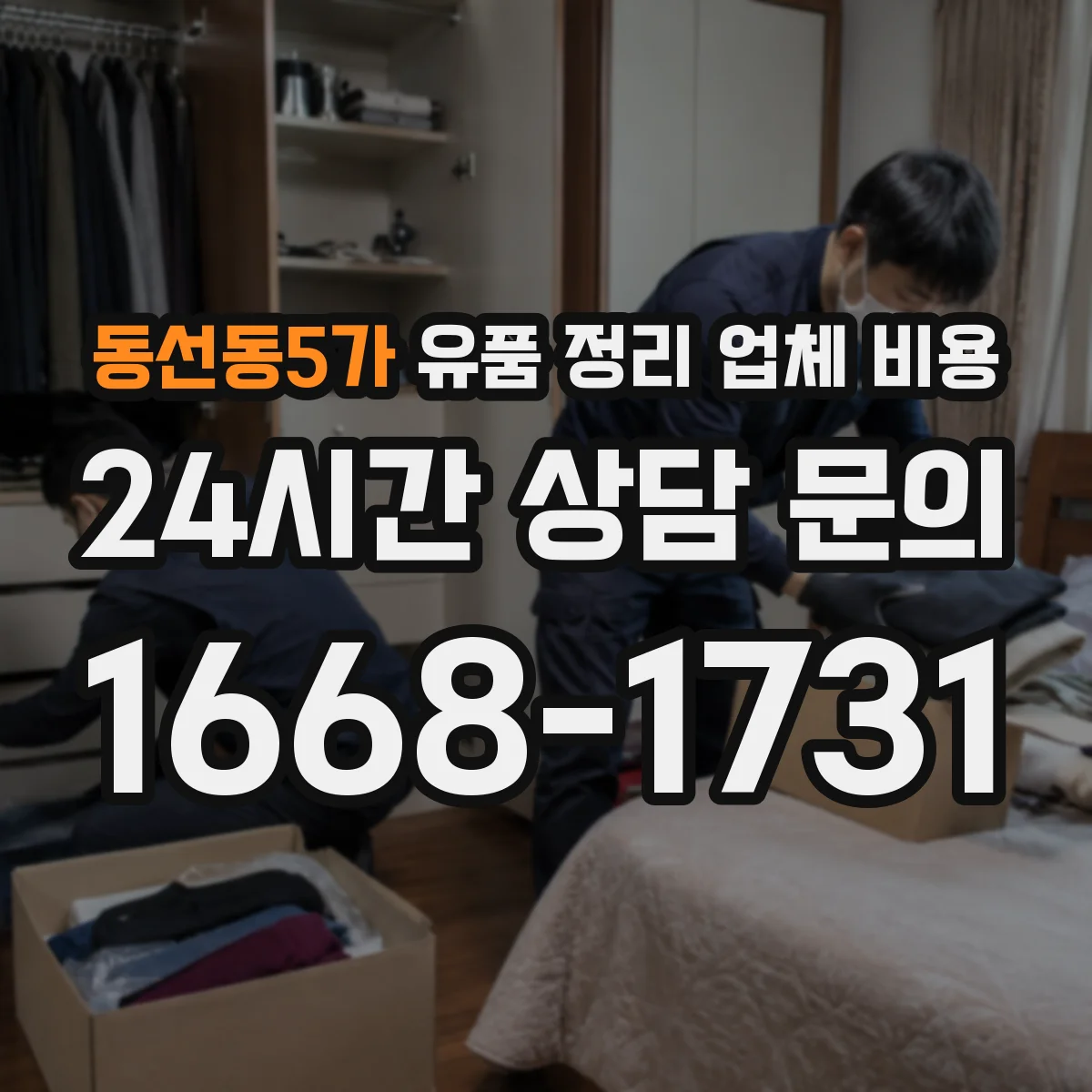 동선동5가 유품 정리 업체 비용 곰팡이 흔적이 있으면 왜 더 비쌀까