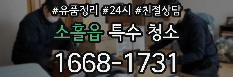 소흘읍 특수 청소