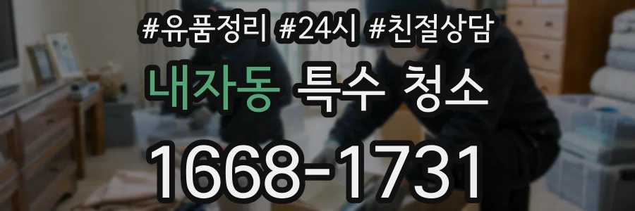 내자동 특수 청소