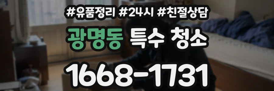 광명동 특수 청소