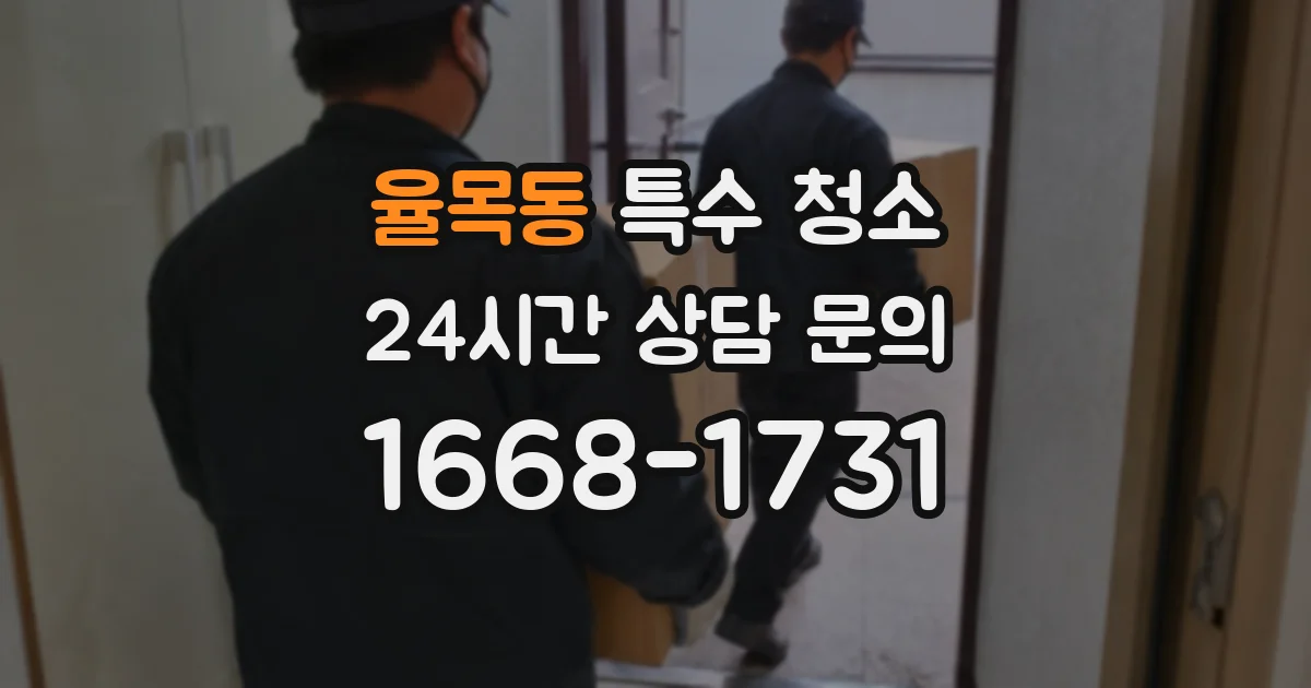 율목동 특수 청소