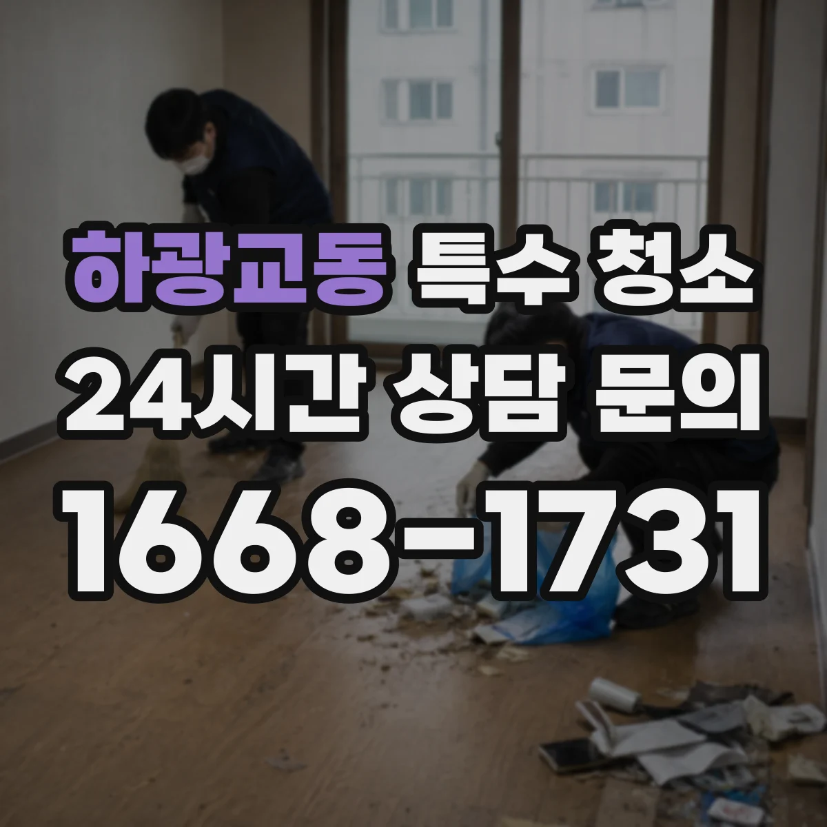하광교동 특수 청소