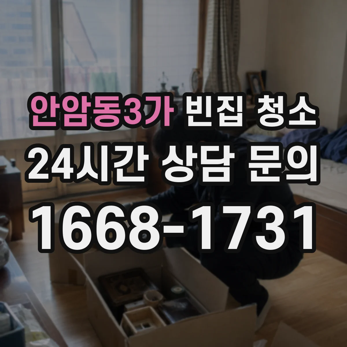 안암동3가 빈집 청소