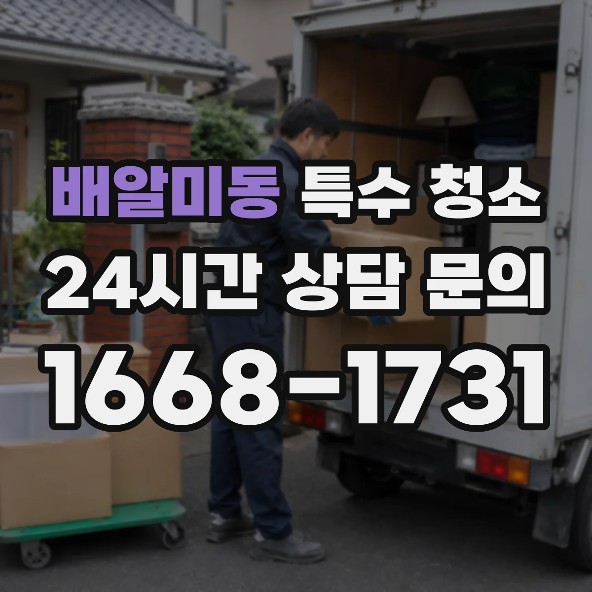배알미동 특수 청소