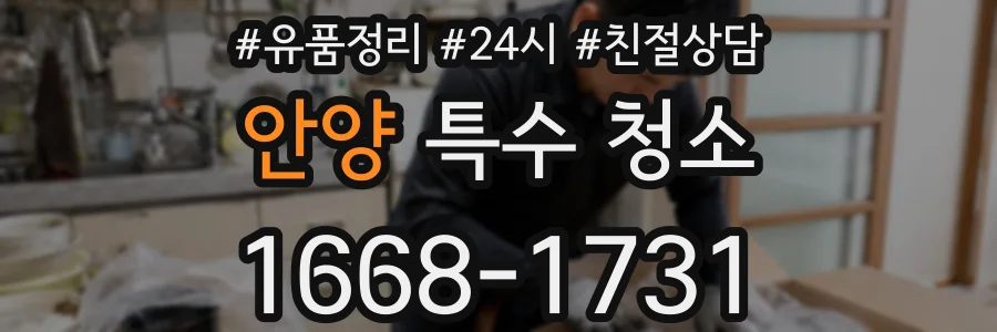 안양 특수 청소