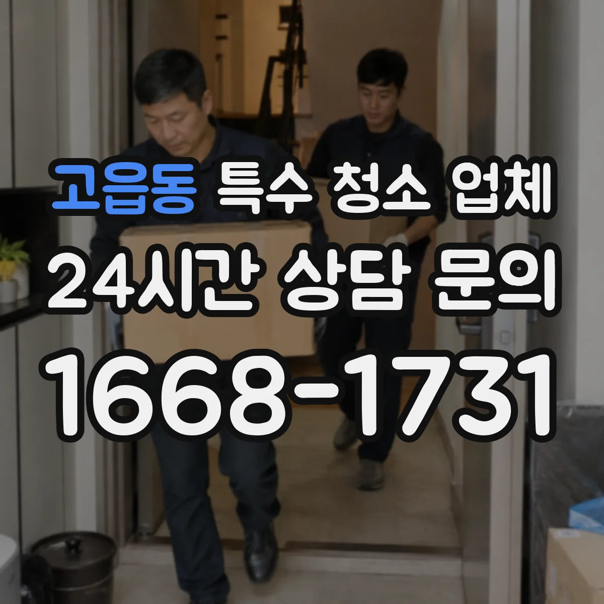 고읍동 특수 청소 업체