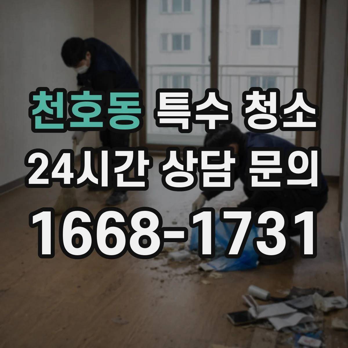 천호동 특수 청소