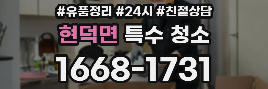 현덕면 특수 청소
