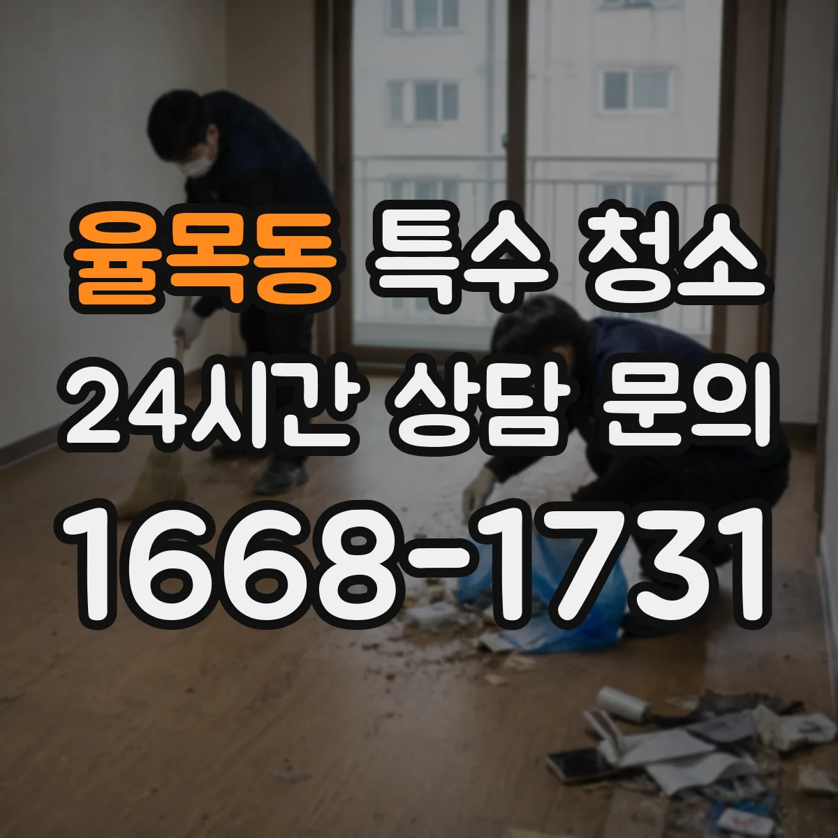 율목동 특수 청소