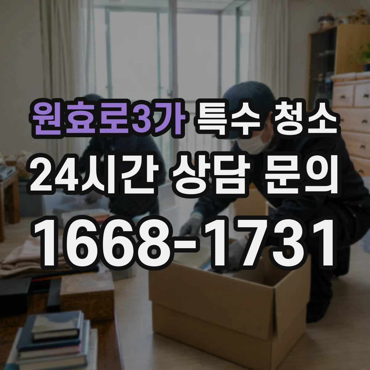 원효로3가 특수 청소