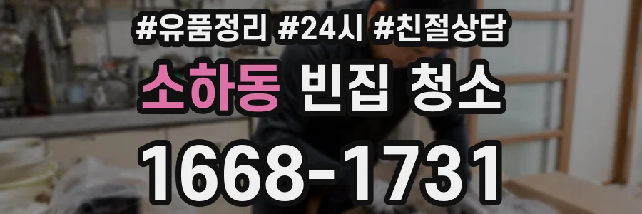 소하동 빈집 청소