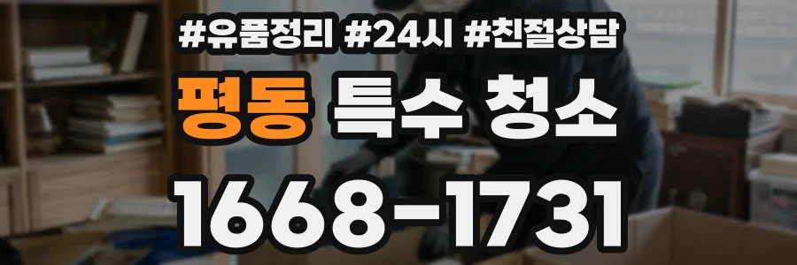 평동 특수 청소
