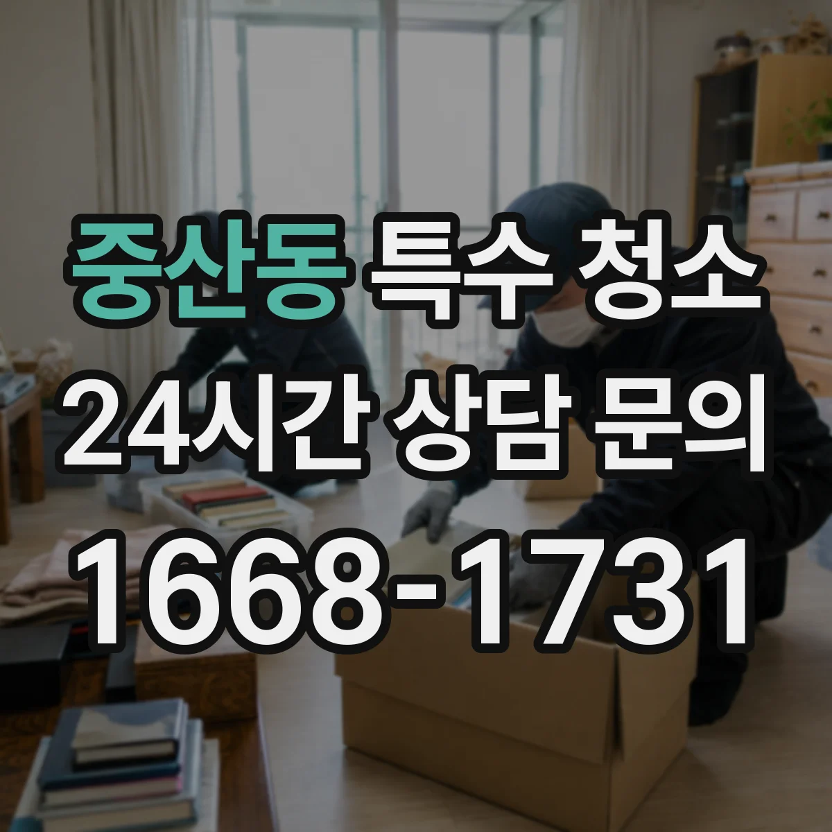 중산동 특수 청소